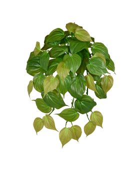 Philodendron Micans RT plante artificielle suspendue 45cm