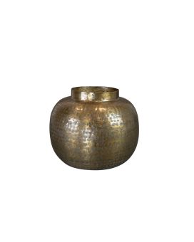 Pot haut Nynke doré D30 H24