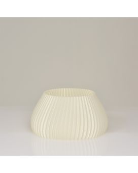 Jasmin 3D pot 9x17cm Blanc