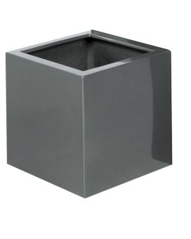 El Salvador gris brillant H30 x B30 x D30 cm