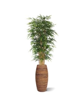 Bambou grand arbre artificielle deluxe de 240 cm