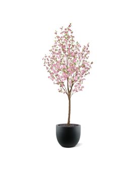 Grand Arbre en Fleurs Artificiel 260cm Rose