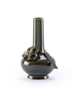 Vase Brigitte 10x10x17cm vert