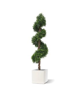 Spirale de Buis Plante artificielle Deluxe 170 cm UV