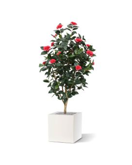 Camelia japonica artificiel deluxe de 150cm
