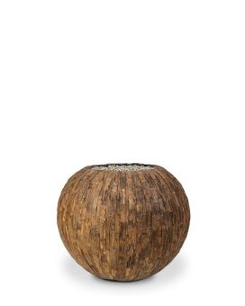 Pot décoratif Cemani Bol rond petit 50 x 40 cm