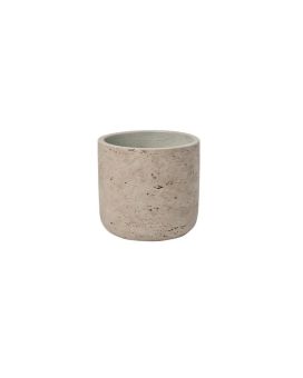 Pot Ceramic Charlie S ø15 x 14,5 cm gris