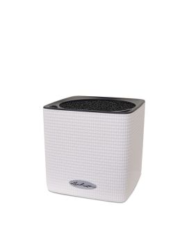 Pot d'ornement Lechuza Cube Couleur 16 blanc