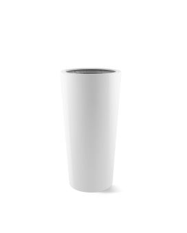 Argento Vase M Blanc Brillant 36x68