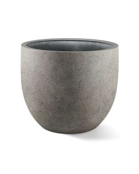 Grigio New Egg Pot Natural-Concrete S 36x31