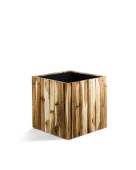 Marrone Cube 34 - Bois d'acacia