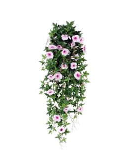 Pétunia artificiel chute rose de 110cm