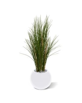 Herbe artificielle UV 120 cm en pot