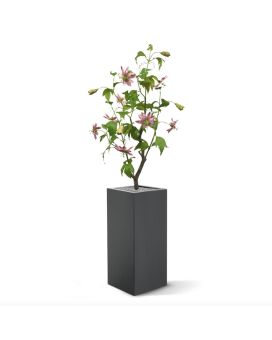 Fleur de la passion artificielle 90 cm rose