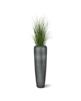 Herbe zébrée artificielle de 80 cm vert-jaune