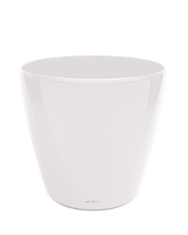 Pot décoratif Lechuza Classico 28x26 cm blanc