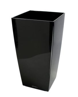 Lechuza Cubico pot décoratif 22x22x41 cm noir