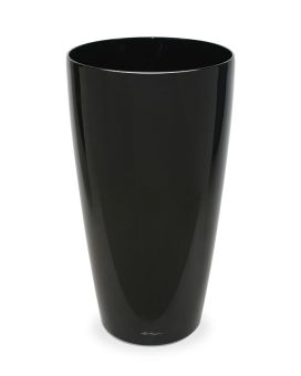 Lechuza Rondo planteur 32x56 cm noir all-inclusive