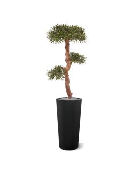Arbre de Podocarpus Bonsaï artificiel UV de 105 cm