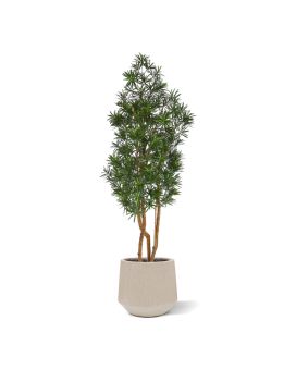 Arbre de Podocarpus artificiel 150cm anti-UV