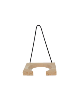 Pendentif pour pot Fenix 28x 18 cm - bois