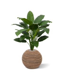 Spathiphyllum King Plante Artificielle 100 cm vert