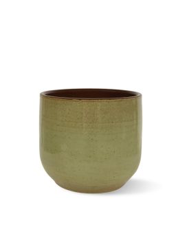 Pot de fleurs Suka 18x 22 cm - vert olive