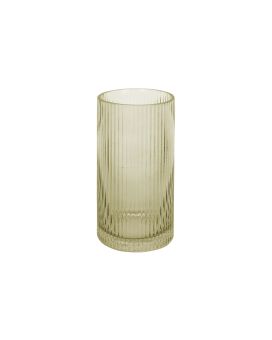 Vase à fleurs Allure Straight 20x 10 cm - vert mousse