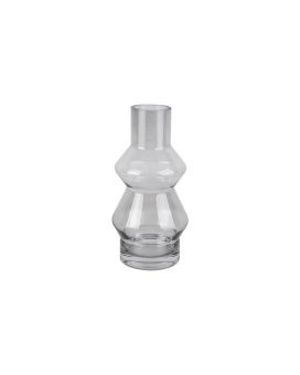 Vase à fleurs Blush 25x 12,5 cm - gris foncé