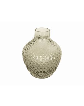Vase à fleurs Delight grand 26x 21 cm - vert mousse