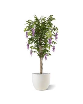 Wisteria Glycine arbre artificielle 150 cm lilas