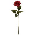 Branche de rose artificielle Classic 46cm rouge